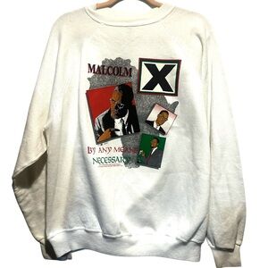 1992 Malcolm X, sweatshirt size, x large men’s